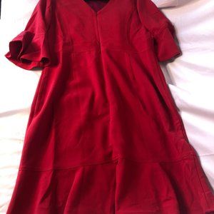 White House Black Market Red Dress